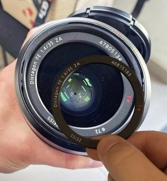 Sony FE 35mm 1.4ZA ремонт мотора фокусировки и странности